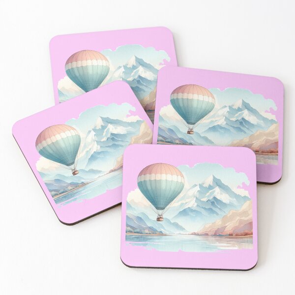 Item preview, Air Balloon Journey: Soaring Towards Everest,  designed and sold by PaintMeWorld.
