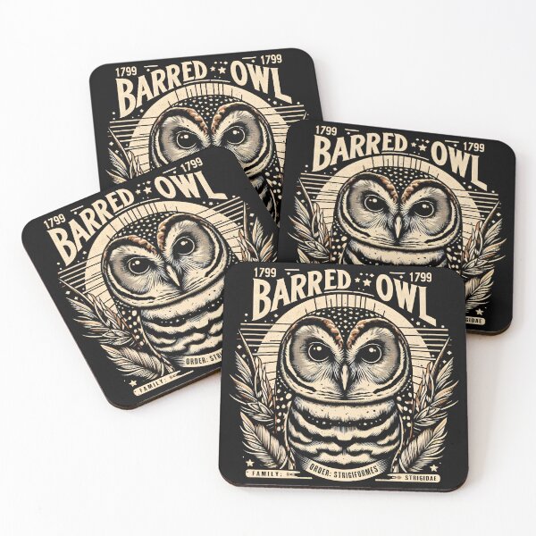 Item preview, Barred Owl 3 designed and sold by theAVIARY7.