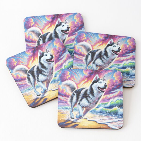 Item preview, Happy Husky Celebrates Freedom designed and sold by alw951.