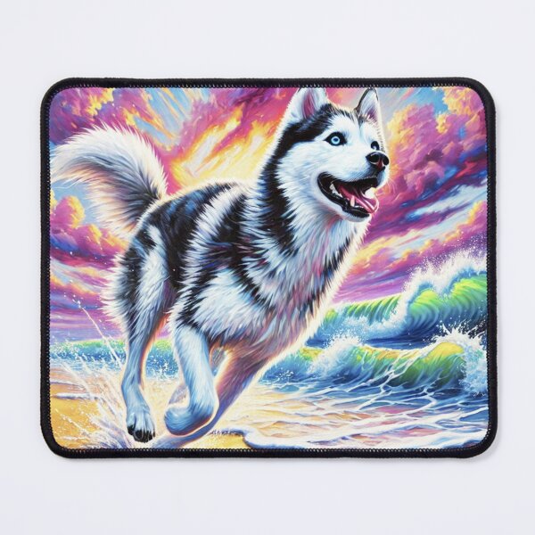 Item preview, Happy Husky Celebrates Freedom designed and sold by alw951.