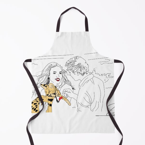 Item preview, Character Design - A walk at a tropical beach a woman a man and a cheetah pet designed and sold by the little fennec.