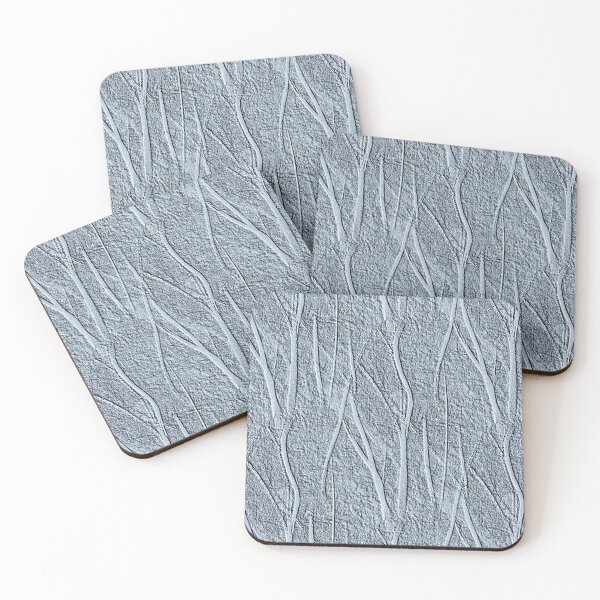 Item preview, Boho Twig Foliage Pattern in Pastel Blue designed and sold by Artistestella.