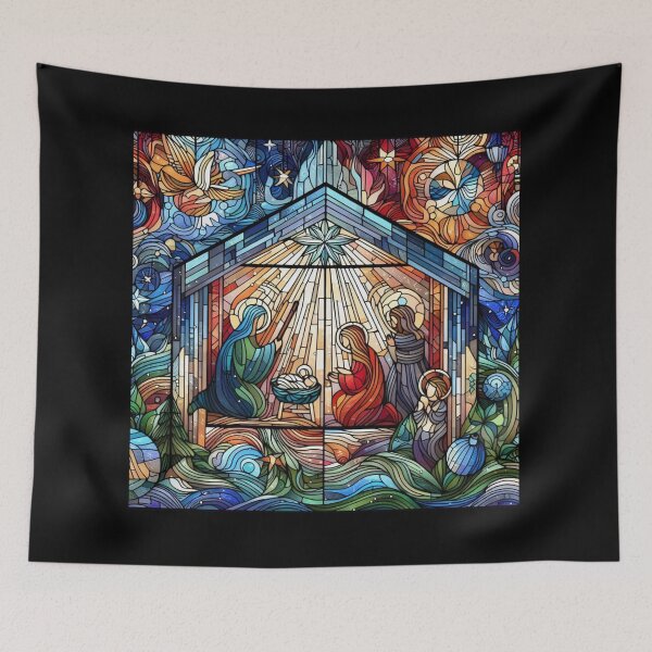 Item preview, Christmas Window 18 designed and sold by Sybille-Yates.