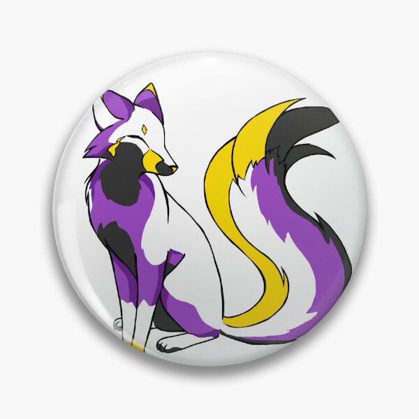 Item preview, Nonbinary Fox designed and sold by SerasianWind.