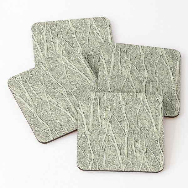 Item preview, Boho Twig Foliage Pattern in Pastel Green designed and sold by Artistestella.