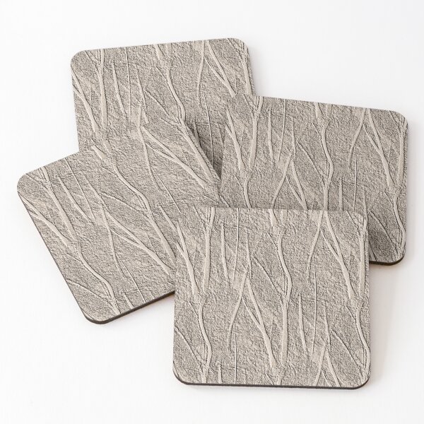 Item preview, Boho Twig Foliage Pattern in Pastel Beige designed and sold by Artistestella.