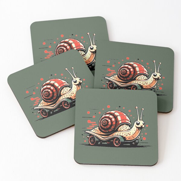 Item preview, Snail on Wheels designed and sold by NiRia Spot.