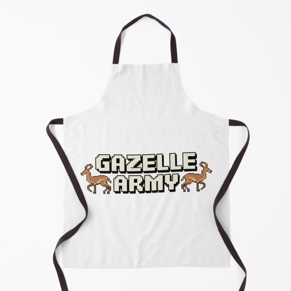 Item preview, Gazelle Army: Swift Survivors designed and sold by 8bitdecalworld.