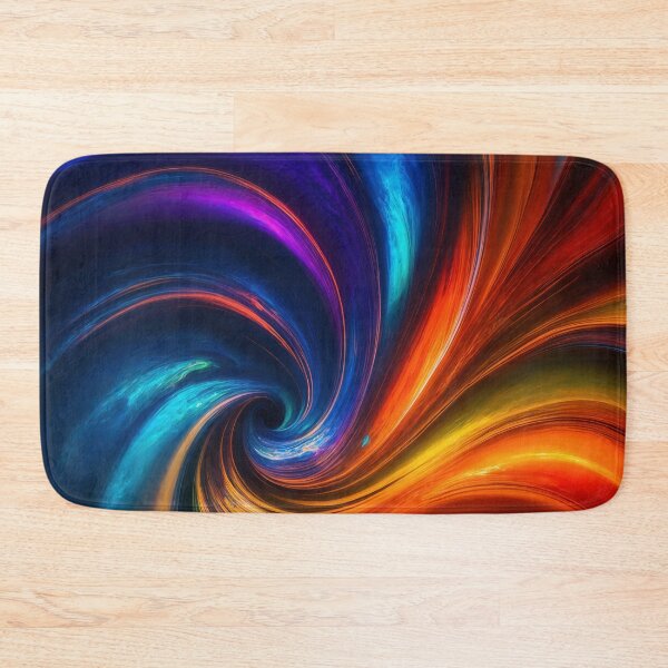 Item preview, Vivid Cosmic Waves in Motion designed and sold by ArtComixHaven.