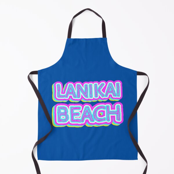Item preview, Lanikai Beach Retro Typography designed and sold by ArtNoveltee.