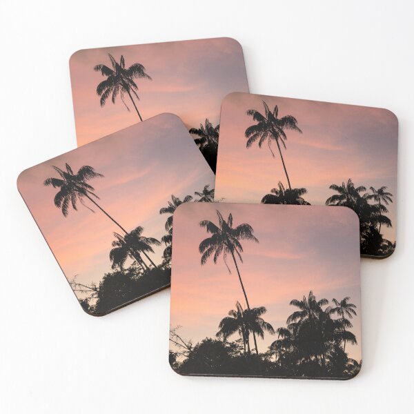Item preview, Dancing Palms in Pink Lights designed and sold by shegoes-photo.
