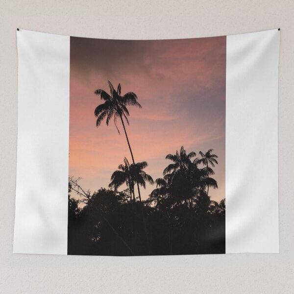 Item preview, Dancing Palms in Pink Lights designed and sold by shegoes-photo.