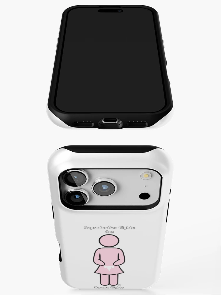 Thumbnail 3 of 4, iPhone Case, Reproductive Rights are Human Rights designed and sold by Kitramina’s Shop.