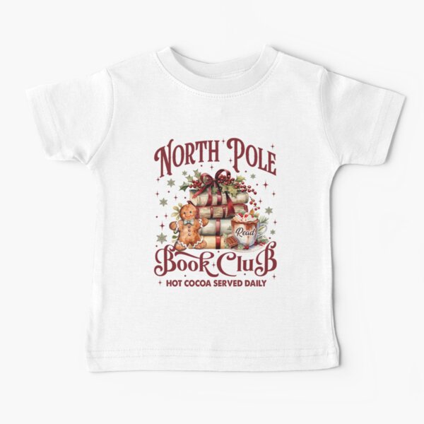 Item preview, North Pole Book Club Christmas Reading Holiday designed and sold by Ellisen978.