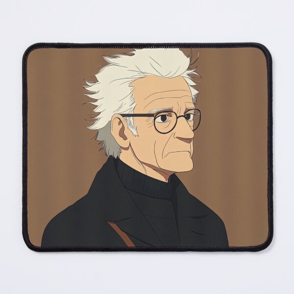 Item preview, Jacques Derrida | Anime style designed and sold by ComicsFactory.