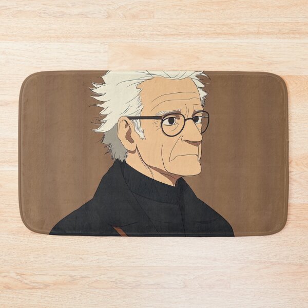 Item preview, Jacques Derrida | Anime style designed and sold by ComicsFactory.
