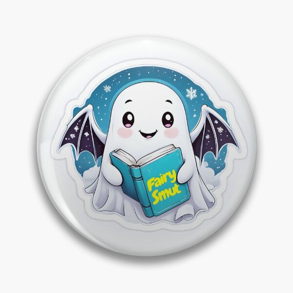 Item preview, Ghost reading "Fairy Smut" Sticker/Image-ACOFAS inspired designed and sold by jaylyn624.