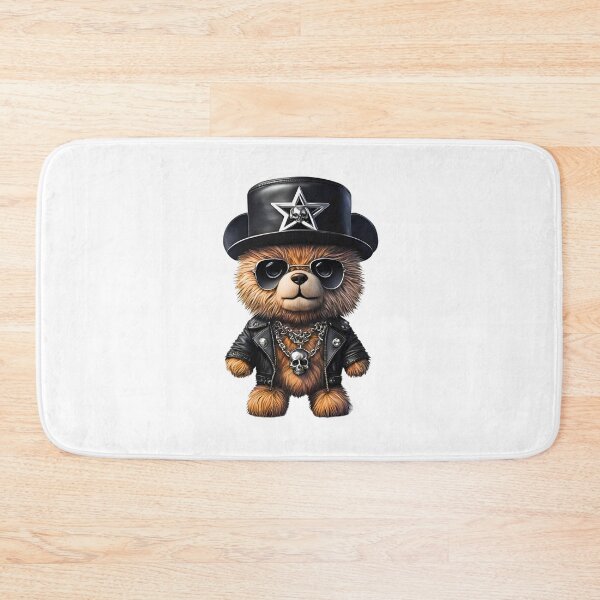 Item preview, Heavy Metal Teddy Bear in Leather - Perfect for Metalheads designed and sold by Fredster1966.