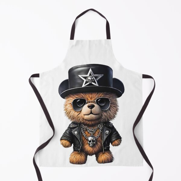 Artikelvorschau, Heavy Metal Teddybär aus Leder - Perfekt für Metalheads entworfen und verkauft von Fredster1966.
