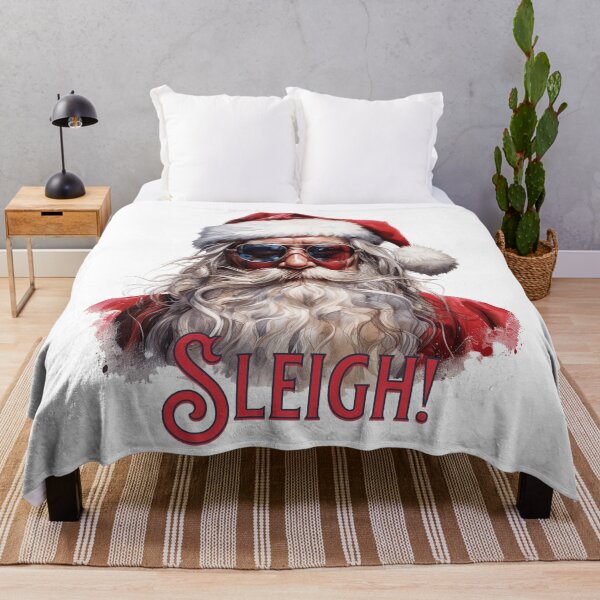 Item preview, Sleigh! Vintage Cool Santa Collection designed and sold by KimRG.