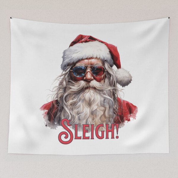 Item preview, Sleigh! Vintage Cool Santa Collection designed and sold by KimRG.
