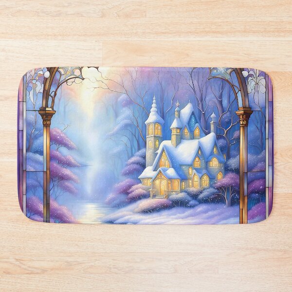Item preview, Enchanted Cottage Christmas Scene designed and sold by LaRoach Digital Arts.