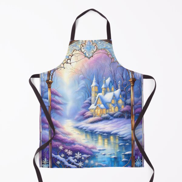 Item preview, Enchanted Cottage Christmas Scene designed and sold by LaRoach Digital Arts.
