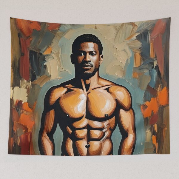 Item preview, Masculine Man designed and sold by ArtFactoryAI.