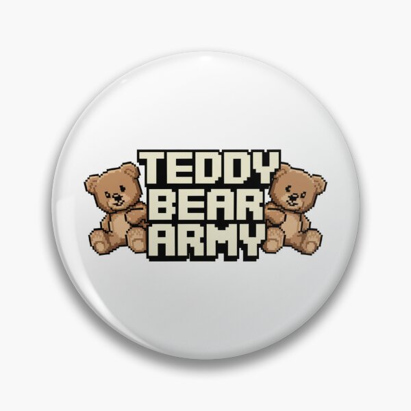 Item preview, Teddy Bear Army: Soft Soldiers designed and sold by 8bitdecalworld.