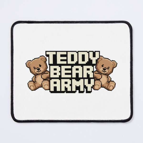 Item preview, Teddy Bear Army: Soft Soldiers designed and sold by 8bitdecalworld.