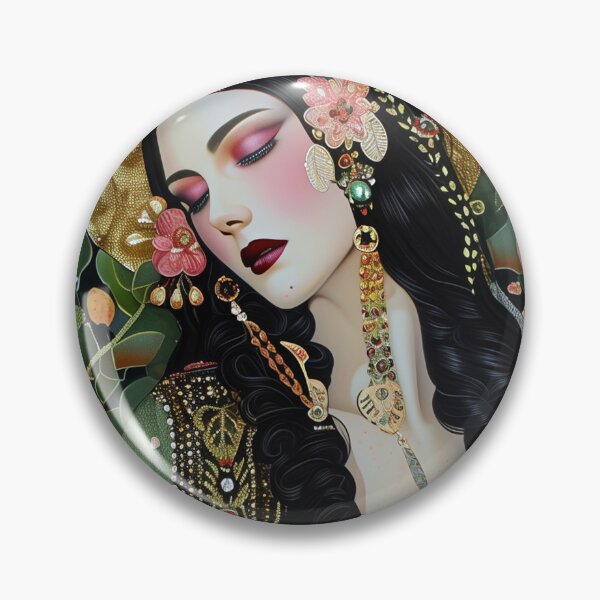 Item preview, Roman Goddess Pomona Surreal Nature Art designed and sold by All Souls Dream.