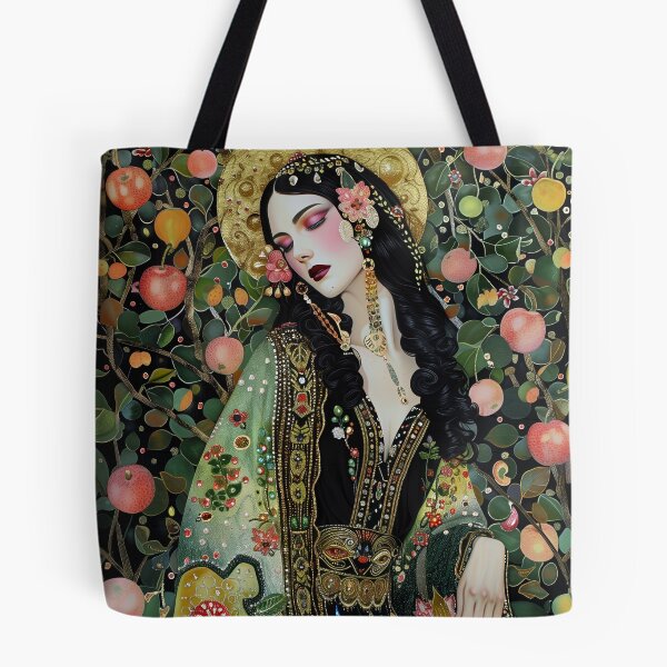 Item preview, Roman Goddess Pomona Surreal Nature Art designed and sold by All Souls Dream.