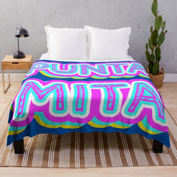 Item preview, Punta Mita Beach Retro Typography designed and sold by ArtNoveltee.