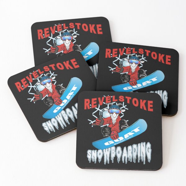Item preview, Revelstoke Canada goat snowboarding designed and sold by studioss76.