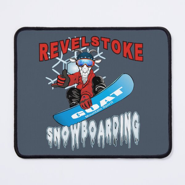 Item preview, Revelstoke Canada goat snowboarding designed and sold by studioss76.