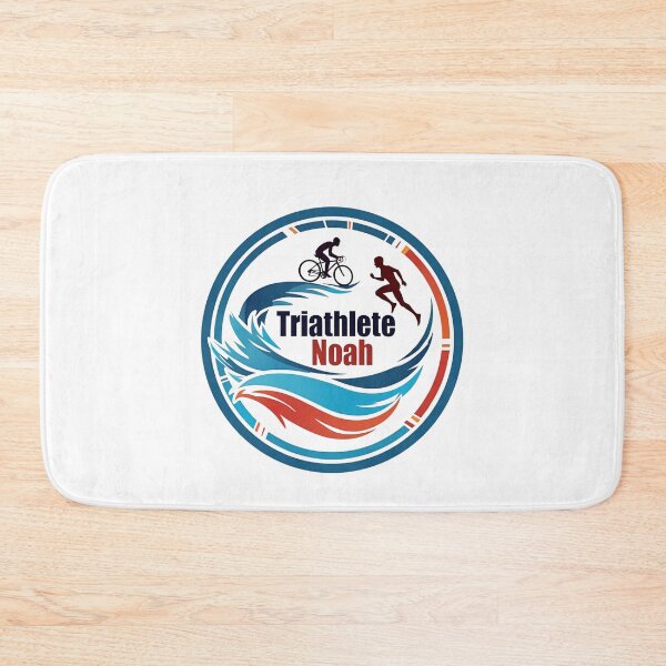 Item preview, Dynamic Triathlete Noah - Swim, Bike, Run designed and sold by Triathlongram.