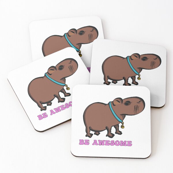 Item preview, Awesome Capy designed and sold by Picklefishstore.