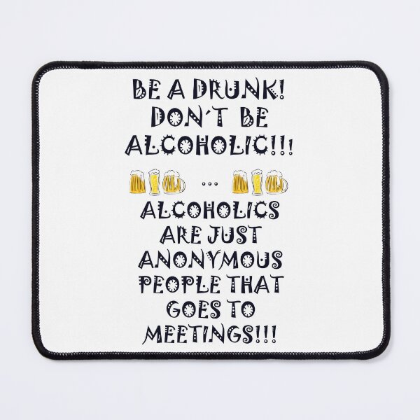 Item preview, Drunk, Not Alcoholic designed and sold by Klickemall.