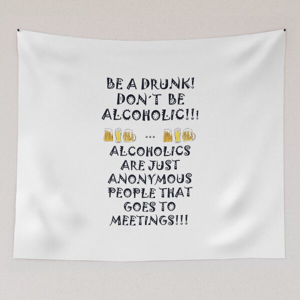 Item preview, Drunk, Not Alcoholic designed and sold by Klickemall.