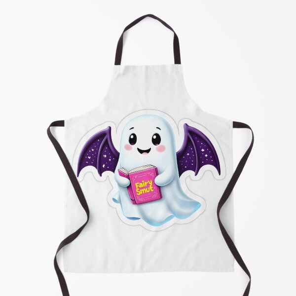 Item preview, Ghost reading "Fairy Smut" Sticker/Image-ACOWAR inspired designed and sold by jaylyn624.