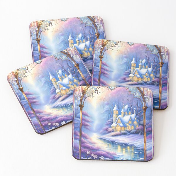 Item preview, Enchanted Cottage Christmas Scene designed and sold by LaRoach Digital Arts.