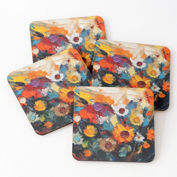 Item preview, Abstract Flowers designed and sold by ArtFactoryAI.