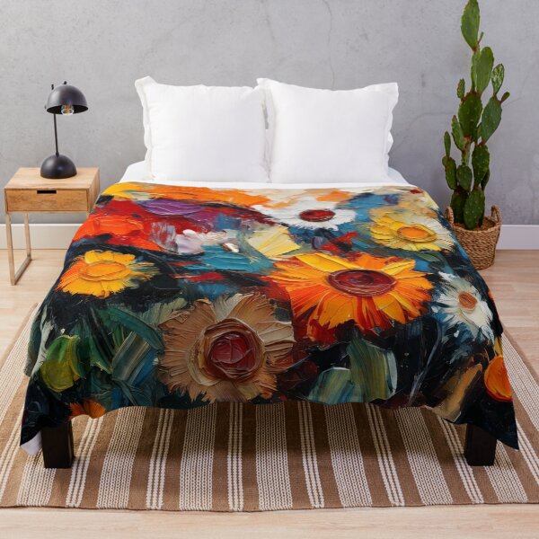 Item preview, Abstract Flowers designed and sold by ArtFactoryAI.