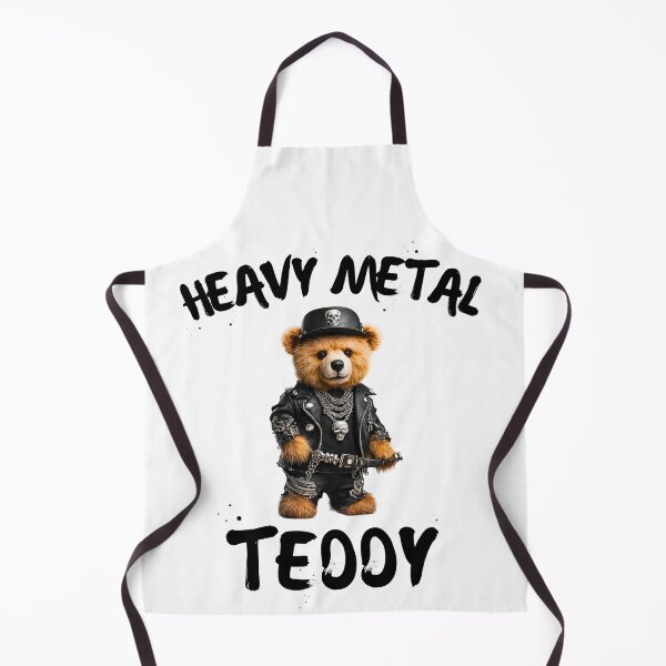 Artikelvorschau, Heavy Metal Teddybär aus Leder - Metalhead Fun entworfen und verkauft von Fredster1966.