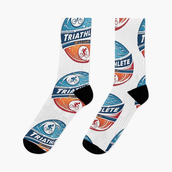 Item preview, Dynamic Triathlete William - Swim, Bike, Run designed and sold by Triathlongram.