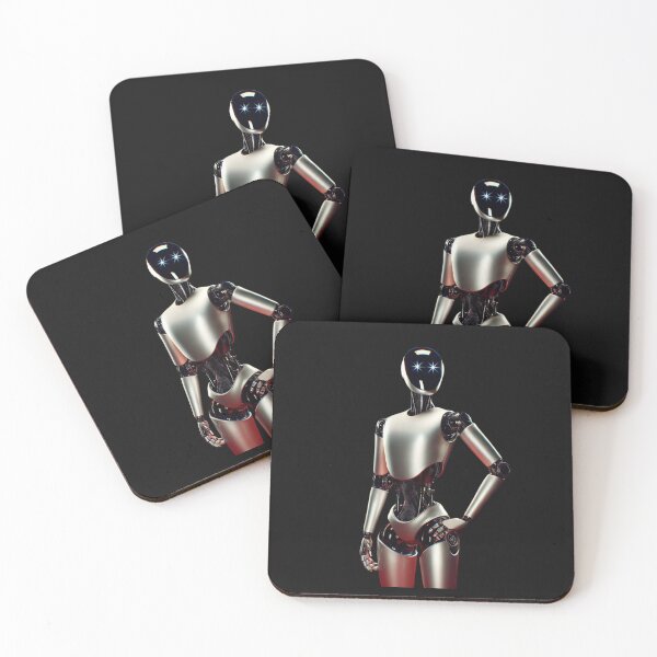 Item preview, Tesla bot designed and sold by TEEJAMBOREE.