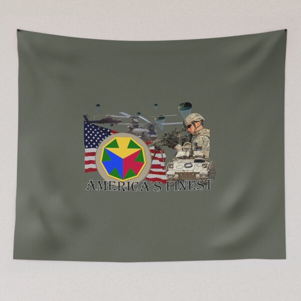 Item preview, US ARMY battalions divisions regiments installions base hq collection   FIND YOURS designed and sold by THE AMERICAN TEEVANGELIST.
