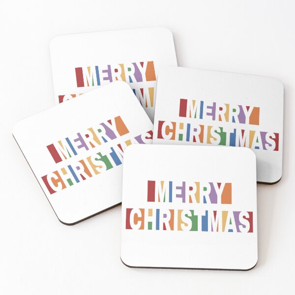 Item preview, Rainbow Merry Christmas designed and sold by EunsooLee.
