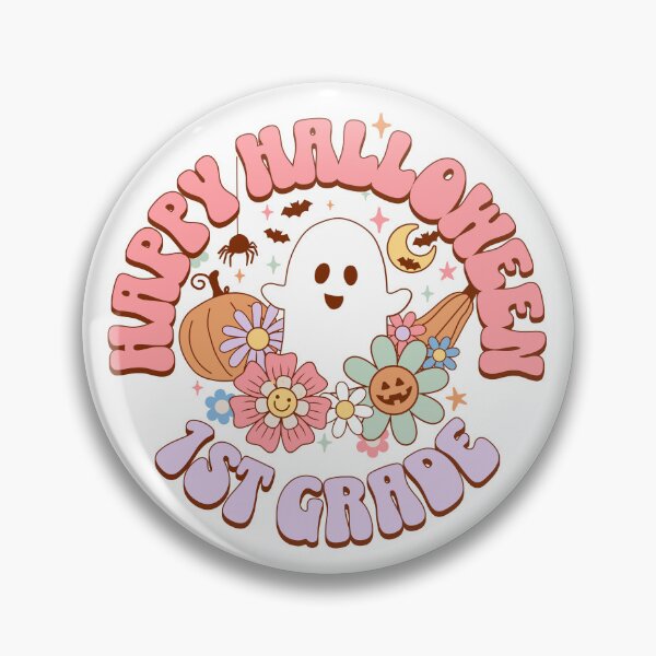Item preview, Happy Halloween 1st Grade | Halloween School designed and sold by NuttySqueaky.