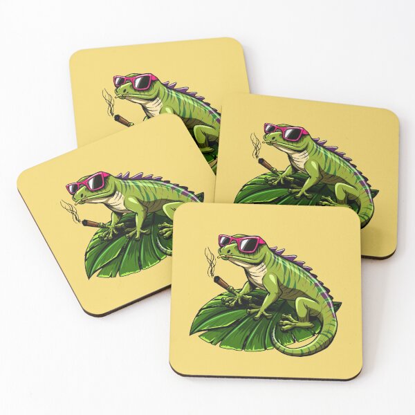 Item preview, Chill Lizard Puffing on a Cigar designed and sold by NiRia Spot.